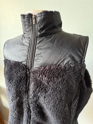Columbia "Fast Beauty" Shaggy High-Pile Soft Fleece Vest Size XL thumbnail 3