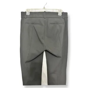 J Crew Womens Career Dress Pants Black Flat Front Skinny Stretch Pockets 6 thumbnail 5