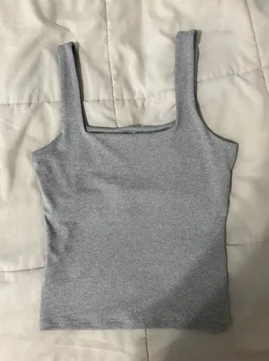 Hollister Square Neck Crop Tank  thumbnail 1