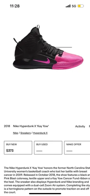 Nike Hyperdunk Basketball Shoes Women’s 7.5 thumbnail 14