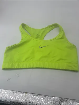 Nike Neon Lime Racerback Sports Bra thumbnail 9