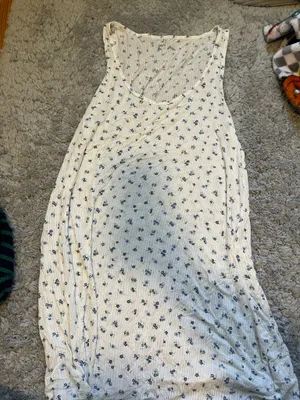Aerie super hill modal ribbed nightie thumbnail 2