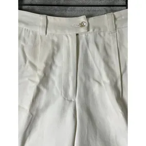 Tommy Bahama Women’s Coconut White 100% Silk Bermuda Shorts Classic Fit New thumbnail 2