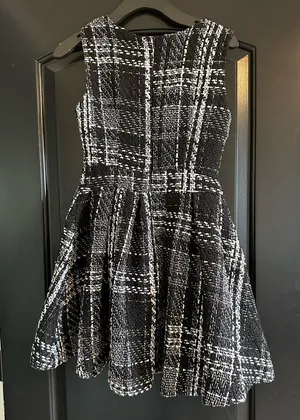 Mansa Small Black and White Dress thumbnail 1