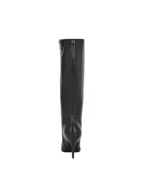 GUESS, Gressa3-Wc, Black boots crocodile print, 9.5 wide calf -new in box thumbnail 2