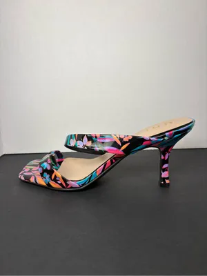 floral sandals mid-heel sandals size 10 thumbnail 5