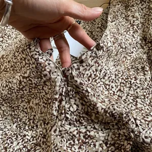 Zara brown printed dress thumbnail 14