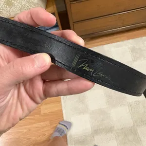 Nan Lewis Elegant Purple Belt with Gold Buckle thumbnail 3