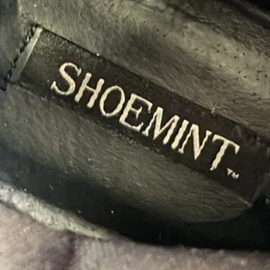 Shoemint Black Upper Leather Zip Up Boots Size 7 thumbnail 8
