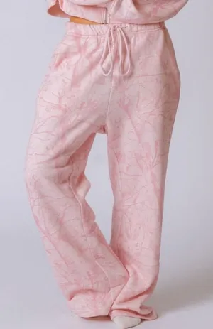 Dairy Boy Straight Leg Sweatpants Bubblegum Pink Camo Lounge Viral Size M thumbnail 1