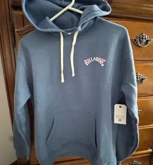 NWT WOMENS BILLABONG PALM TREE HOODIE MEDIUM thumbnail 1