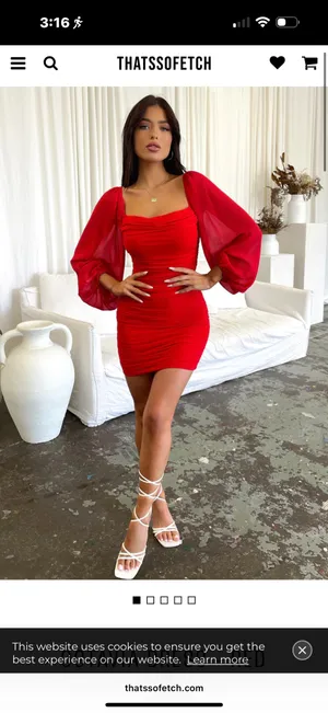 Red That’s So Fetch Dress thumbnail 2