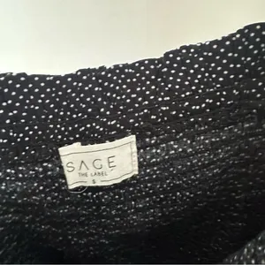 Sage the Label Black Ruffle Tank Top thumbnail 2