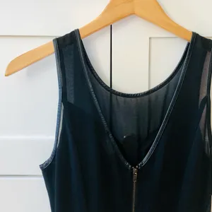 ASTR Sleeveless Cut-Out Mesh Black Bodycon Cocktail Dress, sz. XS thumbnail 6
