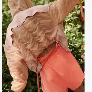 Free People FP Movement Summer Breeze Sweat Windbreaker Hoodie Jacket Women’s XS thumbnail 2