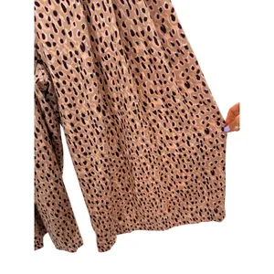 Anthropologie Isobel Pleated Wide Leg Leopard‎ Print Trouser Pant Elastic XL thumbnail 6