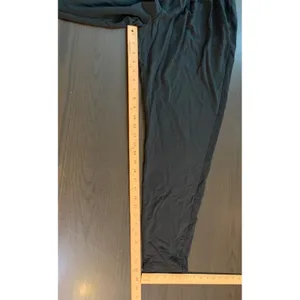 Garnet Hill Black Tencel Lyocell‎ Pleated Tapered Knit Trousers Womens XL 49264 thumbnail 8