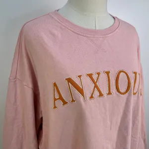 See The Way I See Anxious Sweatshirt Pink thumbnail 2