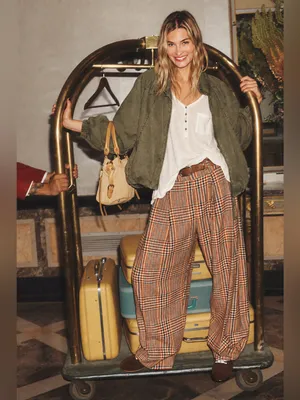 Free People We The Free Cotton Tunic Long Sleeve Tee thumbnail 3