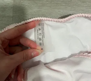 New pink Bandeau two piece bikini thumbnail 4