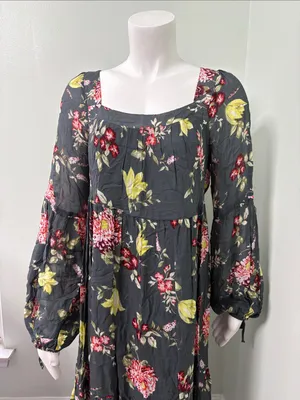 ANTHROPOLOGIE Evelin Maxi Dress Size Small thumbnail 7