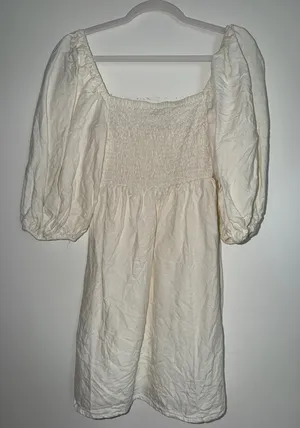White Tuckernuck Dress Midi thumbnail 1