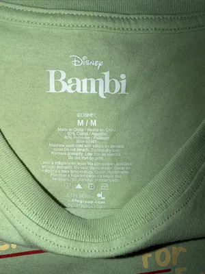 Disney Bambi Graphic Tee - Green Shirt thumbnail 3