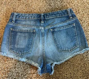 Mossimo HR Denim Jean shorts Size 27 thumbnail 3