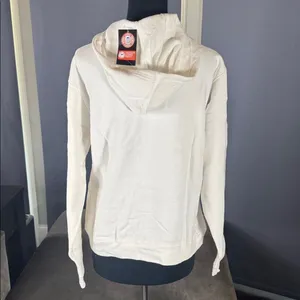 Women’s White Embroidered ‘ETSU’ Hoodie East Tennessee State University Size M thumbnail 4
