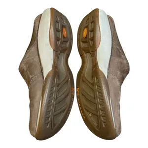 Merrell Primo Scoop Mules Womens 7 Brown Nubuck‎ Leather Slip On Clogs Comfort thumbnail 9