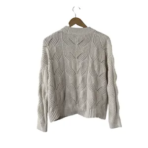MADEWELL Hill View Cotton Button Down Cable Knit Cardigan Sweater thumbnail 4