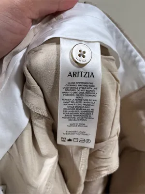 Aritzia Babaton Program Pant Heathered High Rise Flare size 2 NWT full length thumbnail 10