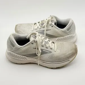 Brooks Adrenaline GTS 22 Running Shoes Womens 8 Grey White Support Sneakers thumbnail 6