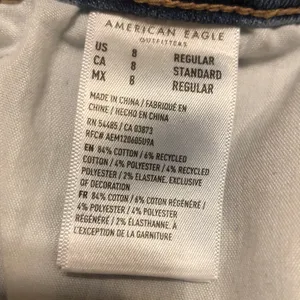 American Eagle Outfitters Next Level Stretch Hi-Rise Jegging Women’s 8 Regular thumbnail 6