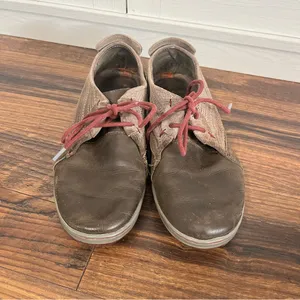 Merrell Shoes Womens 7 Ashland Tie Oxford Sneakers Brown Lace Up Low Top J42518 thumbnail 2