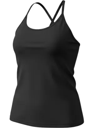 Beyond Yoga x Equinox Womens Black Strappy High Neck Shelf Bra Tank Top Size M thumbnail 1