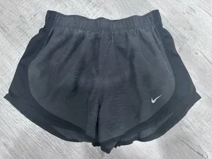 Dark gray and light gray Nike dry fit shorts thumbnail 1