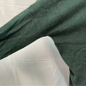 Vila Milano Cowl Neck Tunic oversized‎ sweater hunter green women’s medium thumbnail 5