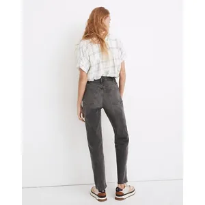 Madewell The Perfect Vintage Straight Jean Cosner Wash Faded Black Grey 27 thumbnail 3