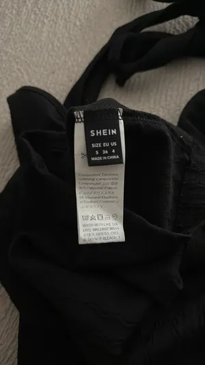 Black Romper Shein sleeveless  thumbnail 4