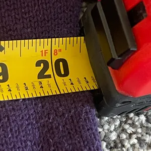 Coldwater Creek Purple Knit Zip Up Long Sleeve Sweater L thumbnail 7