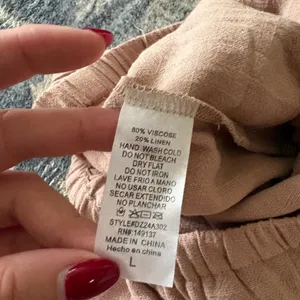 NWT Double Zero Breezy Linen Blend Slip On Skirt Size Large thumbnail 5