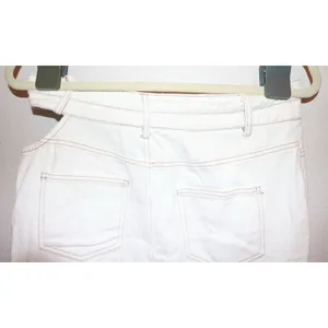 Steve Madden White Denim Cutout Mini Skirt thumbnail 8