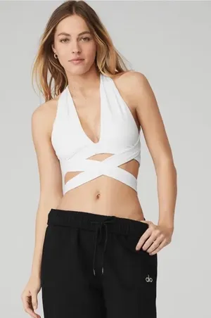 Alo Yoga Alosoft Switch it Up Bra Tank Top size medium thumbnail 1