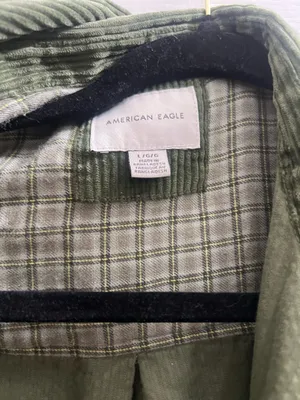 American Eagle Corduroy Shirt Button-Up thumbnail 2