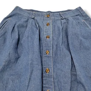 Vintage Koret City Blues Petites Skirt Size 8 W30"in Waist Women's Vintage Skirt thumbnail 2