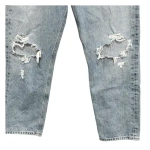 AGOLDE 90s Distressed Straight Leg Jeans Size 23 thumbnail 4