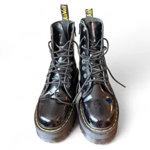 Dr. Martens Jadon Patent Leather Platform Combat Boots Black W7/M6 y2k punk thumbnail 8