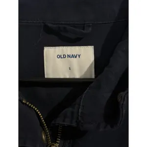 Old Navy Women's Military Cargo Utility Jacket Navy Blue Size‎ S Grunge Army thumbnail 5