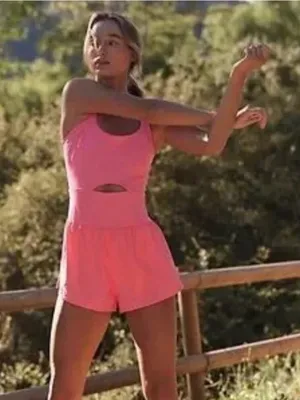 Free People Righteous Runsie Pink Size M thumbnail 3